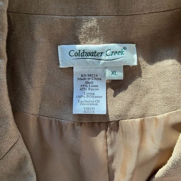 EUC Coldwater Creek Embroidered Blazer - Picture 3 of 5